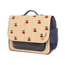 Afbeelding in Gallery-weergave laden, JEUNE PREMIER IT BAG MIDI RAFFIA CHERRY