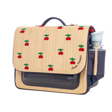 Afbeelding in Gallery-weergave laden, JEUNE PREMIER IT BAG MIDI RAFFIA CHERRY