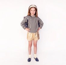 Afbeelding in Gallery-weergave laden, JEUNE PREMIER IT BAG MIDI HOUNDSTOOTH HORSE