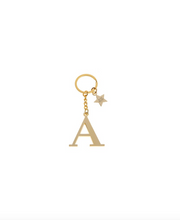 Afbeelding in Gallery-weergave laden, JEUNE PREMIER KEYCHAIN LETTER GOLD