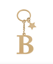 Afbeelding in Gallery-weergave laden, JEUNE PREMIER KEYCHAIN LETTER GOLD