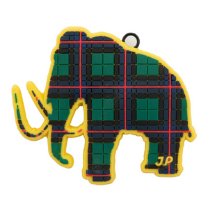 JEUNE PREMIER KEYCHAIN CHARM TARTANS