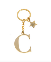 Afbeelding in Gallery-weergave laden, JEUNE PREMIER KEYCHAIN LETTER GOLD
